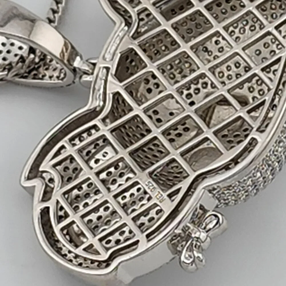 Wildly Cute: 925 Sterling Silver Koala Face Necklace